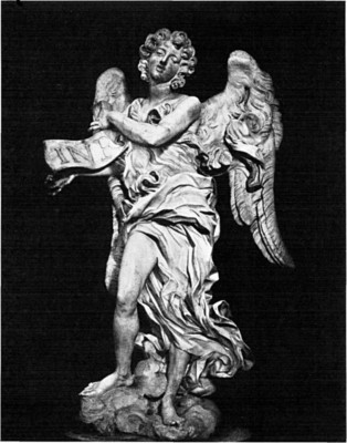 ANGEL, CHURCH OF SAN ANDREA DELLE FRATTE, ROME
Giovanni Lorenzo Bernini