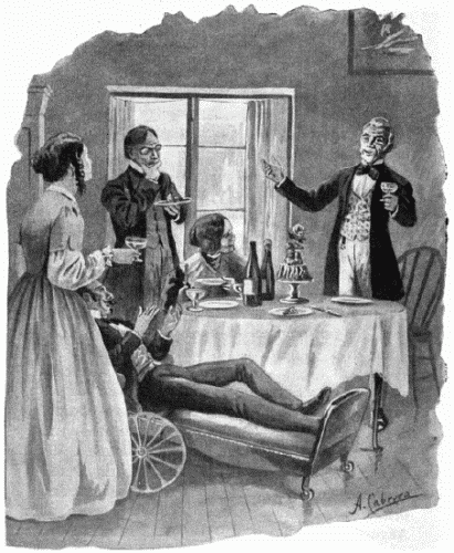 El Marqu�s pronunci� un largo discurso