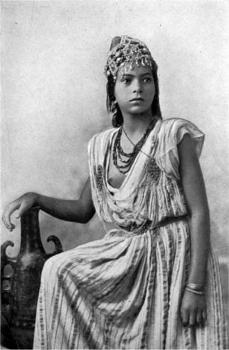 A Bedouin Girl from North Africa