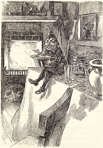 He wanted his supper, and oh! what a supper he did eat!&mdash;Page 11