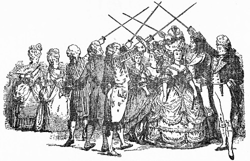 THE MINUET&mdash;QUEEN OF SWORDS.