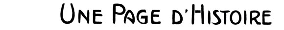 Une Page d'Histoire
