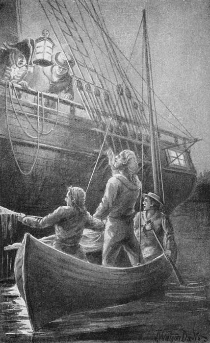 "I remember your face, my man;" said the Commodore.
"Come aboard at once." Page 153.