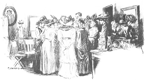 “How ex-quisite!”&mdash;“Bee-yewtiful!” chorused the
culture club