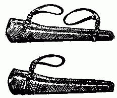 Saddle Holster&mdash;Usual Arrangement
of Straps.