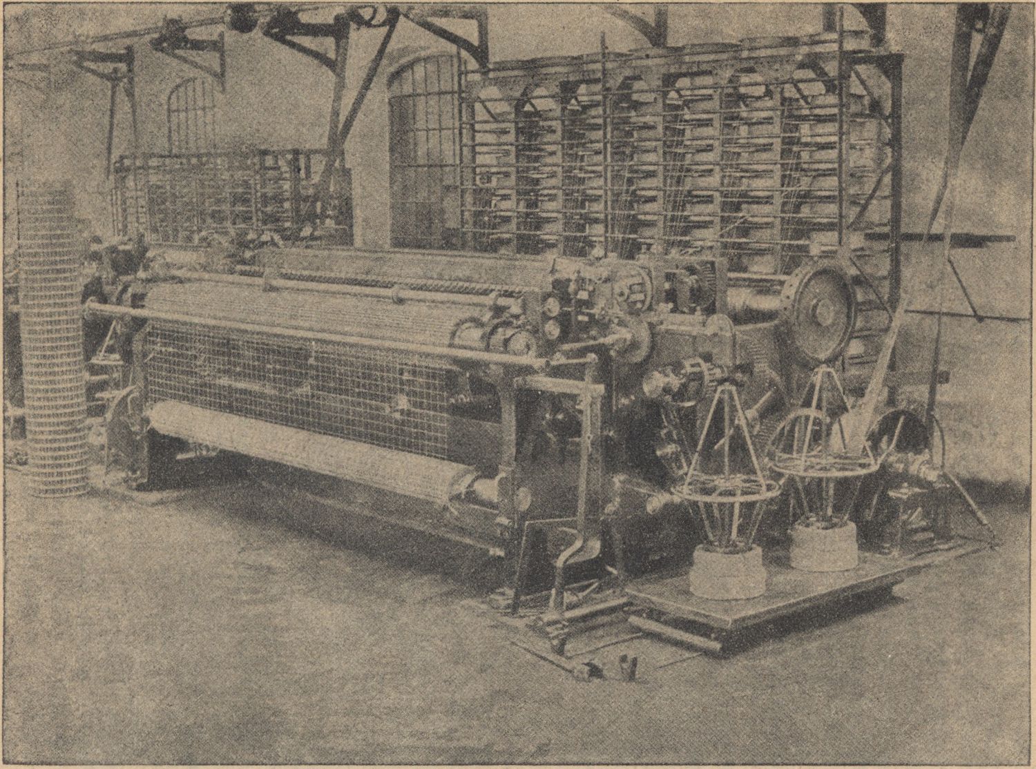 A dr&oacute;tszövő g&eacute;p