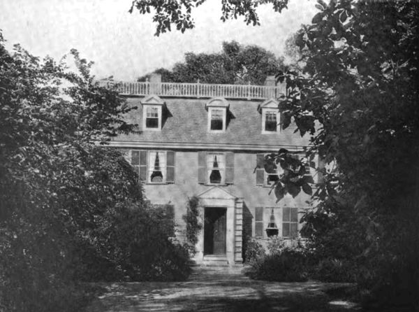 Plate LXXXVI.&mdash;The Quincy Mansion, Quincy, Mass.
