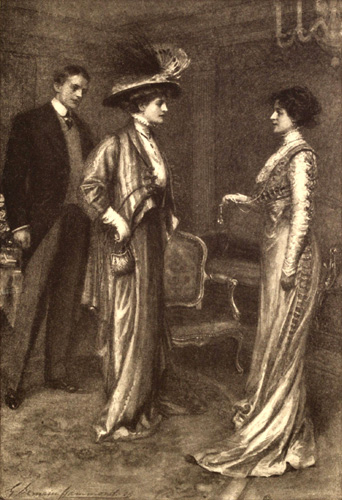 &ldquo;BECAUSE &lsquo;BEAUTIFUL PAINTINGS' DO NOT POSSESS
HUSBANDS,&rsquo; REPLIED THE CONTESSA, SAGELY