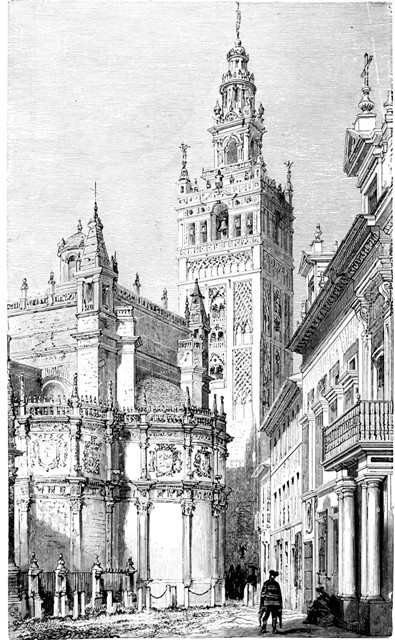 THE CATHEDRAL OF SEVILLE.

Page 21.