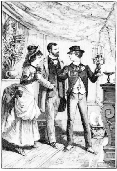 Gandelu, arm� d'un cand�labre.....