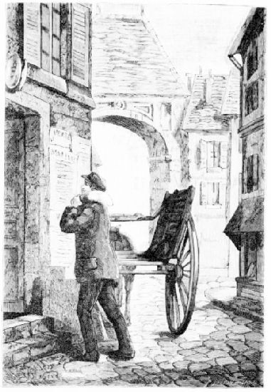 C'est machinalement qu'il alla d�charger les sacs.