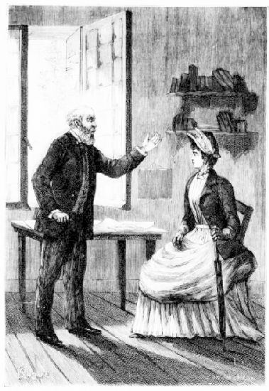 &mdash;Pourquoi n'allez-vous pas, pendant que vous y �tes,
demander...