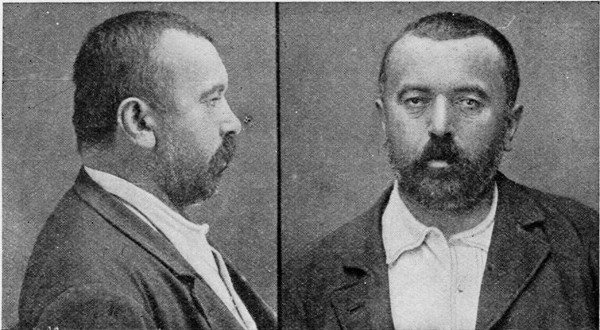 THIS IS THE SAME CRIMINAL, WHO WAS IDENTIFIED BY A DETECTIVE
AND ARRESTED ON THE EVIDENCE OF HIS EARS.