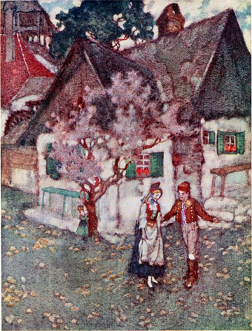 &ldquo;Went shyly down to meet him&rdquo;