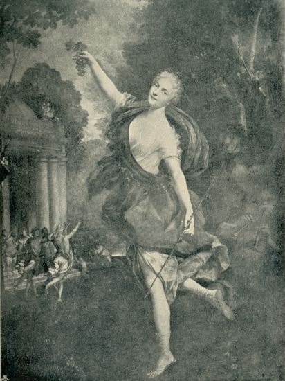 MADEMOISELLE PR�VOST
From the painting by Jean Raoux, in the Mus�e of Tours
