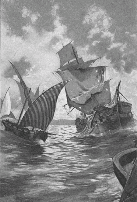 The frigate Philadelphia ran aground in the harbor of Tripoli,
the Tripolitans capturing Captain Bainbridge
and his entire crew.