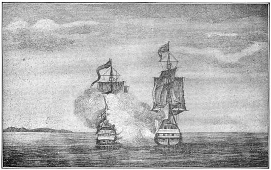 Capture of the Galleon &ldquo;Cabadonga,&rdquo; off the Coast of Samar.