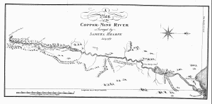 A
Plan
of the
Copper-Mine River
Surveyed by
Samuel Hearne
July 1771