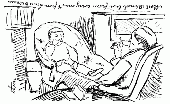 Most eternal love from every one, & from Louis Osborne.

Louis Osborne. Sketch from a letter of William James (page 18).