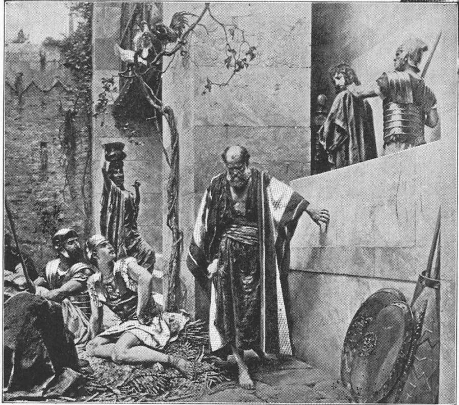 Peter's Denial of Christ.