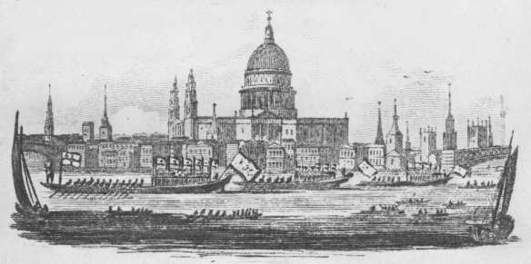 View of St. Paul&rsquo;s from the Thames