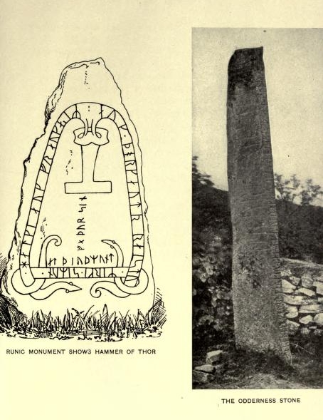 Runic Monument Shows Hammer Of Thor&mdash;The Odderness Stone