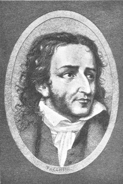 Plate V.&mdash;See Appendix. Portrait of Paganini from a contemporary German picture.