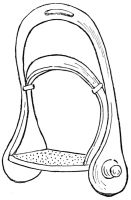 Fig. 12.&mdash;Latchford's safety
stirrup.