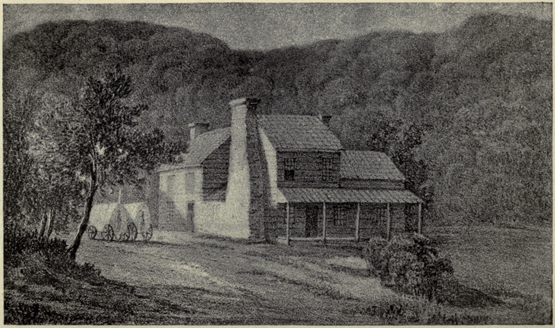 Widow McMurran&rsquo;s Tavern, Scrub Ridge, Pennsylvania Road