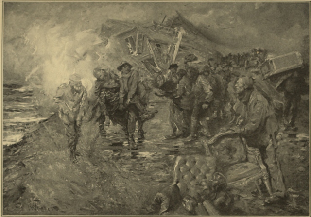 As her boy&rsquo;s sagging, insensible body was brought clear of the wreck