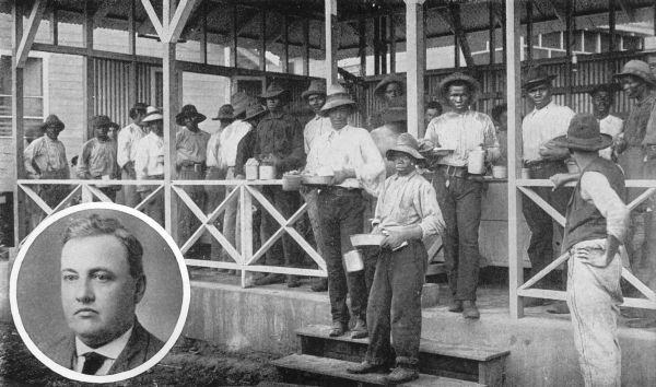 JOHN BURKE AND

MEAL TIME AT AN I. C. C. KITCHEN