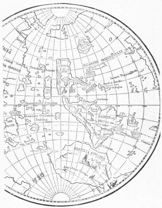 SCH�NER'S GLOBE, 1520.
