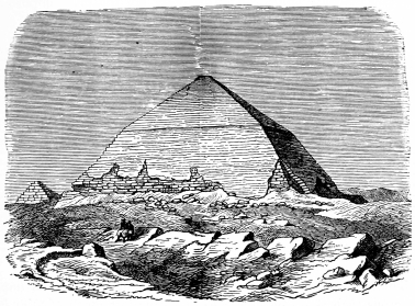 Fig. 5.&mdash;Southern Stone Pyramid of Dashour.