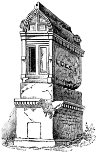 Fig. 114.&mdash;Sarcophagus at Antiphellos.