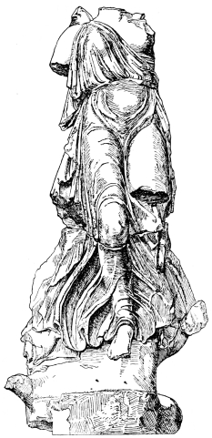 Fig. 214.&mdash;Victory of Paionios, from Olympia.