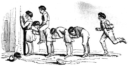 Playing Jump Little Nag-Tail