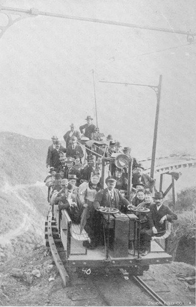 Observation Car on Grand Circular Bridge en route for
Alpine Tavern.