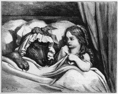 &raquo;Gro&szlig;mutter, was hast du f&uuml;r gro&szlig;e Arme?&laquo;