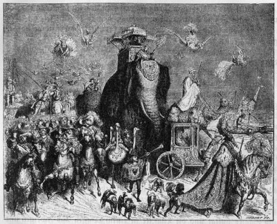 Ankunft der k&ouml;niglichen G&auml;ste