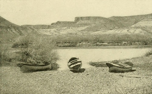 The Boats of Powells
Second Expedition on the Beach at Green River, Wyoming.