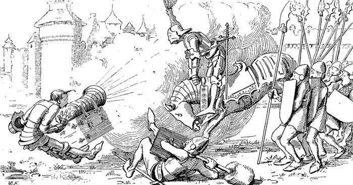 MEDI�VAL GUNNERY PRACTICE