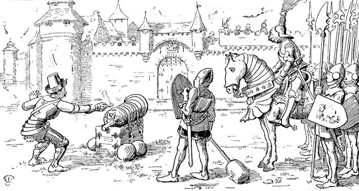 MEDI�VAL GUNNERY PRACTICE