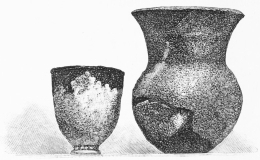 No. 270.   No. 271.

Cups of Electrum and Silver. Found in the Palace, near the Treasure, 270
inside 271.