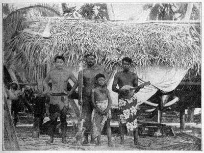 Der schwarze Stab des &raquo;Gouverneurs&laquo; von Mopelia