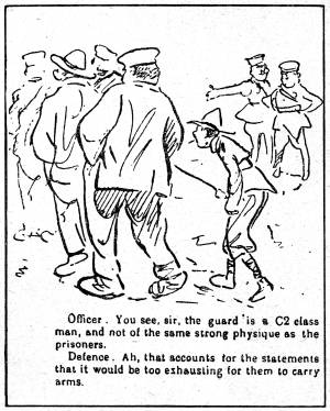 Ich hatte nur g.&nbsp;v.-Leute als Wachpersonal