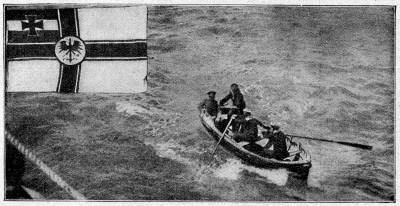 Ich rudere zur &raquo;Iris&laquo; hin�ber