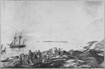 Fig. 33.&mdash;The North Atlantic Exploring Expedition, 1860.