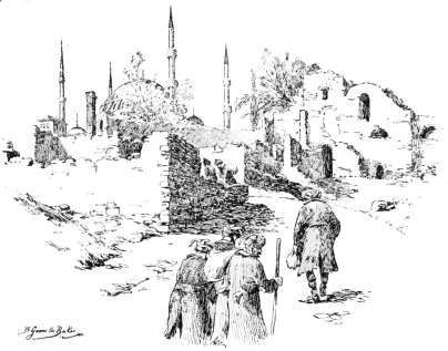 A Deserted Street

Weary soldiers, sick and slightly wounded, trudged past up to the mosque
erected by Suleiman to commemorate his many victories.
