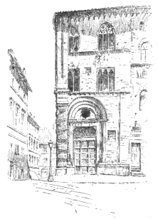 THE OLD COLLEGIO DEI NOTARI, SAID TO BE THE STUDIO OF
PERUGINO