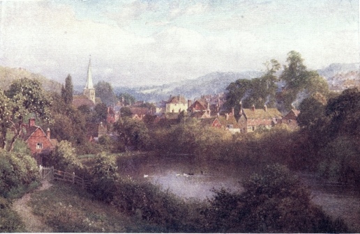 GODALMING&mdash;A BIT OF THE OLD TOWN.